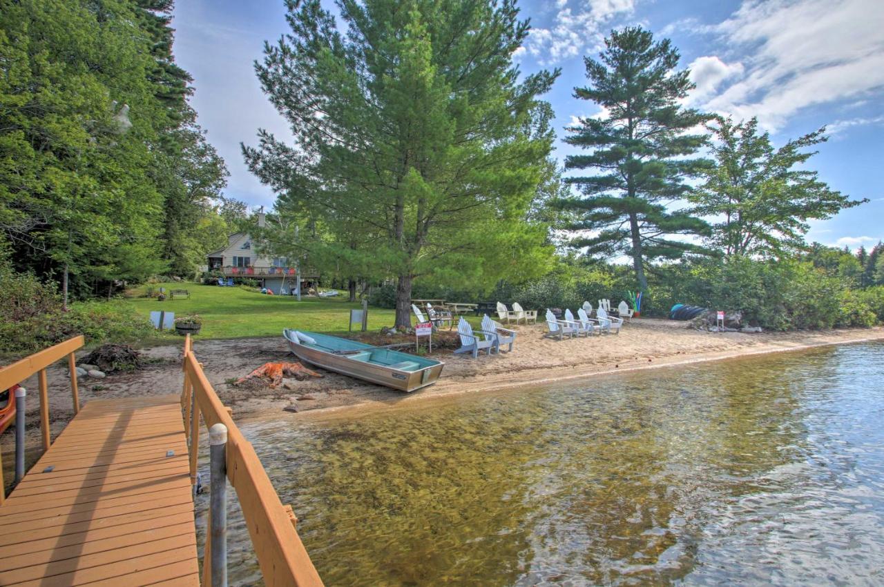 Family Cabin With Beach Access On Panther Pond Raymond 外观 照片