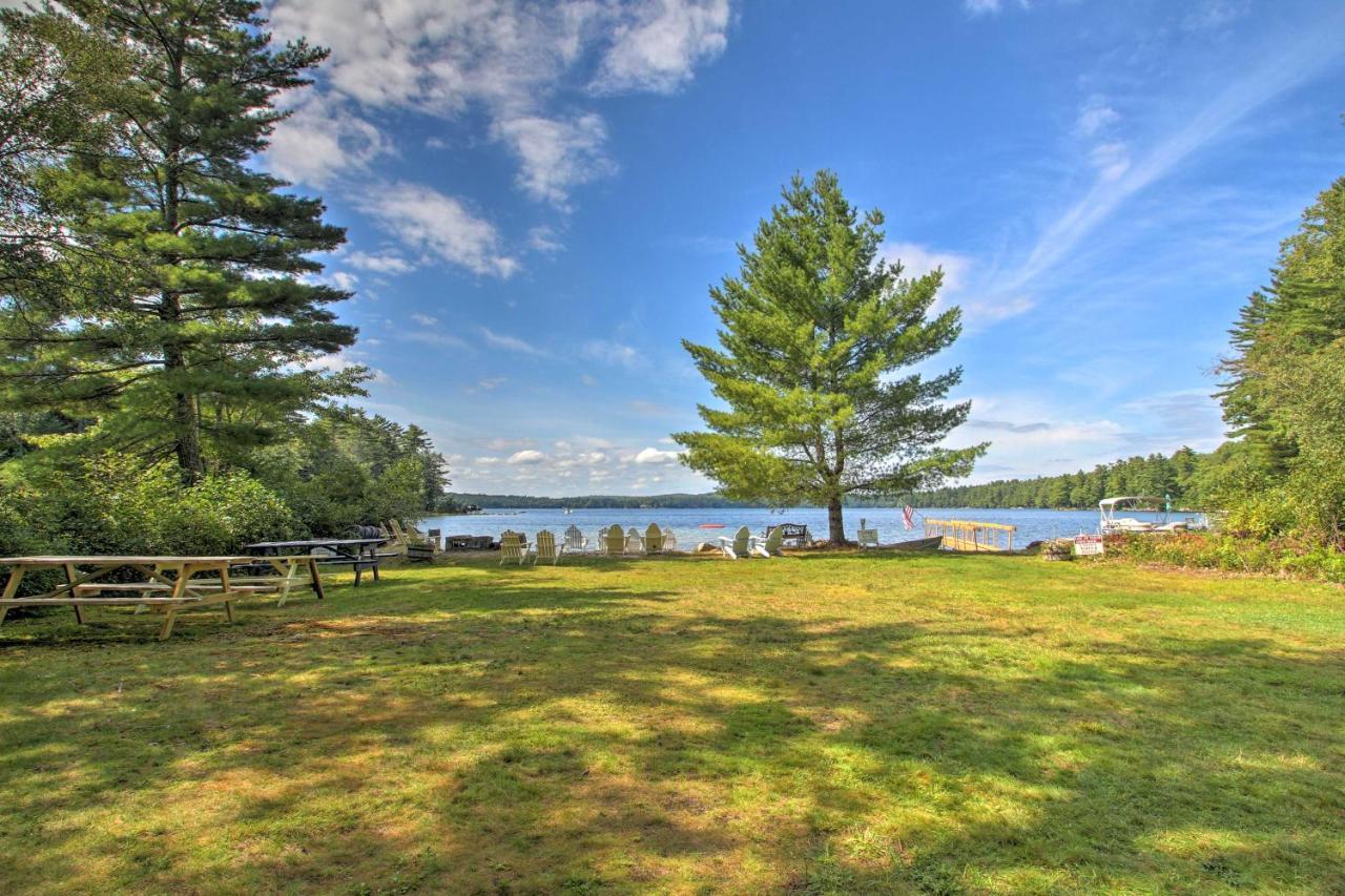 Family Cabin With Beach Access On Panther Pond Raymond 外观 照片