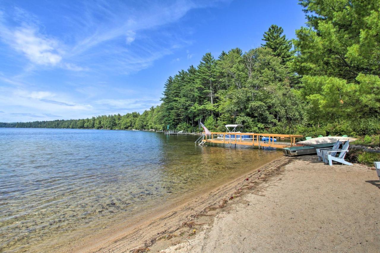 Family Cabin With Beach Access On Panther Pond Raymond 外观 照片