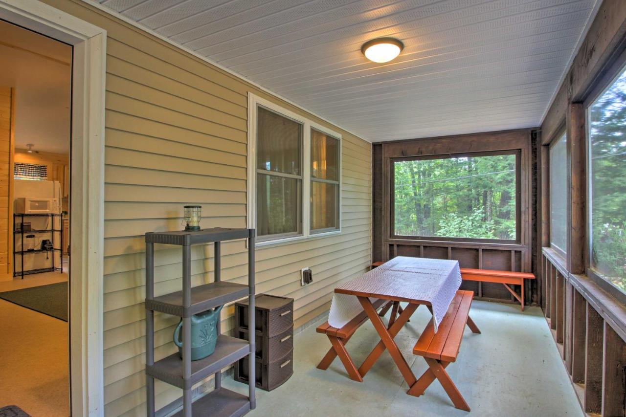 Family Cabin With Beach Access On Panther Pond Raymond 外观 照片